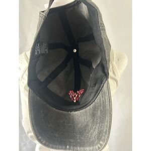 David and Young Faded‎ Black Heart Embroidered Baseball Cap Hat #503